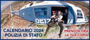 In vendita il Calendario 2024 della Polizia di Stato realizzato da Massimo  Sestini - Sicilia ON Press